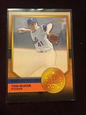 2012 Topps Golden Greats Inserts Mets HOF Tom Seaver Baseball Card #GG-60