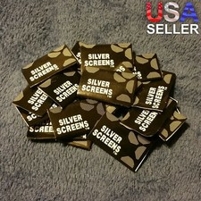 100 17mm Stainless Steel Silver Screens Metal Smoking Pipe Tobacco Herb Filter