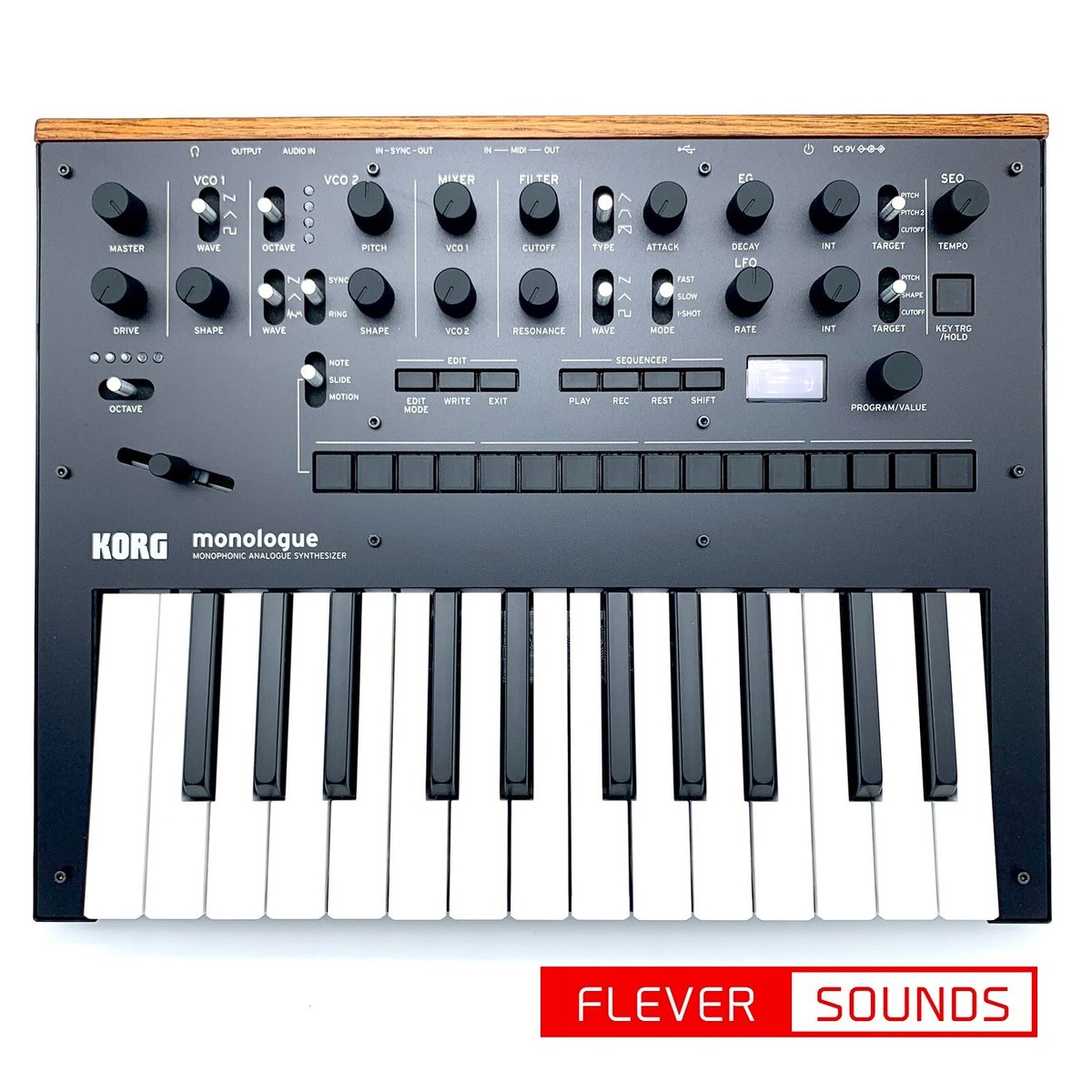 鍵盤楽器 KORG Monologue Korg Monologue Monophonic Analog Synthesizer - Silver CABLE