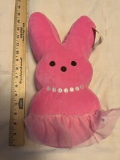 PEEPS Dress Up Bunny Plush 12" PINK BALLERINA TUTU Easter 2022 Ltd Edition