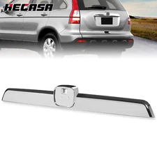 HECASA Chrome Rear Trunk Tailgate Trim Cover For Honda CRV CR-V 2007-2011