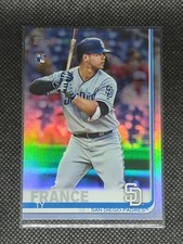 TY FRANCE 2019 Topps Update RAINBOW FOIL SP BASE RC #US129! Mariners
