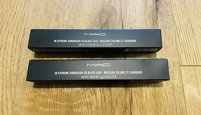 MAC Cosmetic in Extreme dimension 3 D black lash volume & curl Mascara 12 g Neu!