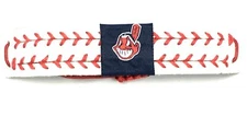 GameWear MLB Cleveland Indians Classic Baseball 2 Seamer Baseball Bracelet