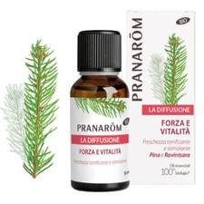 PRANAROM Huile Essentielle Bio La Diffusion 30ml Pour Diffuseur Parfum FORZA E