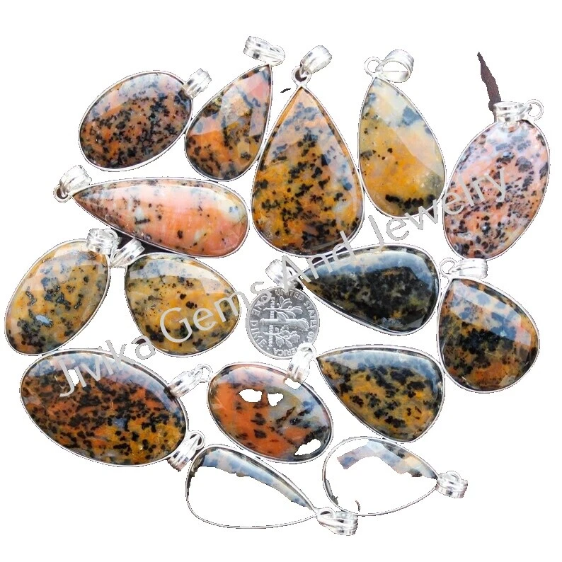 Модные посеребренные ожерелья и кулоны натуральный агат