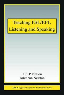 Teaching ESLEFL Listening and Speaking (ESL  Applied Linguistics P - VERY GOOD