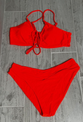 MAILLOT DE BAIN,Maillot De Bain Rouge Triangle Sexy Pour Femmes