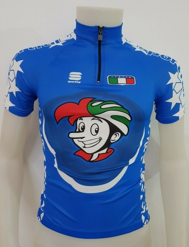 MAGLIA CICLISMO TEAM ITALIA RAGAZZO SPORTFUL PINOCCHIO TAG.JUNIOR ITALY  MB251 | eBay