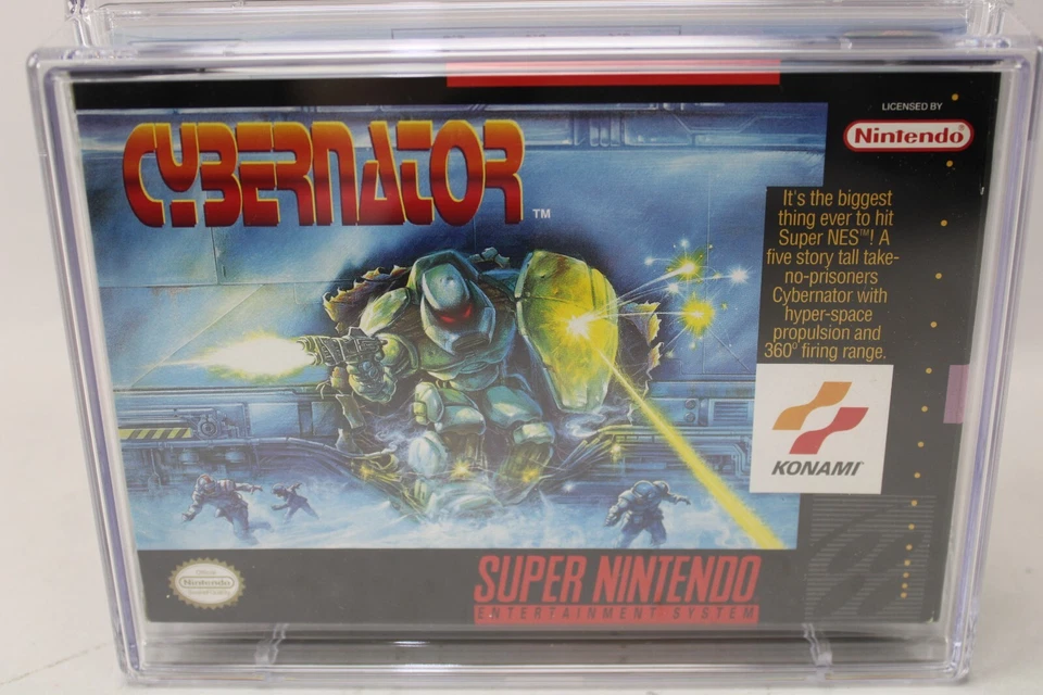 Cybernator Super NES 1993 CIB CGC Graded 8.5 - Image 2 of 4
