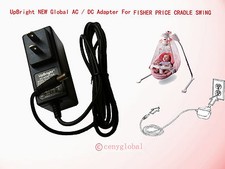 NEW AC Adapter For Fisher Price Swing BGB34 L1960 L2144 M7590 P0097 T1456 T3747