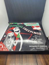 The Nightmare Before Christmas 15 Days of Socks Women's Shoe Size 4-10