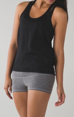 #ad NWT Lululemon Drop It Like It#x27;s Hot Tank Mesh Back Luxtreme Women#x27;s Size 10 $39.00