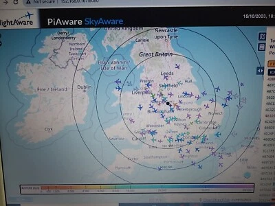 ADS-B ADSB FLIGHT TRACKING 1090MHz TUNED ANTENNA LOW SWR SMA FEMALE CONNECTOR
