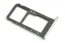 OEM MOTOROLA MOTO G POWER 2021 XT2117-1 ORIGINAL SILVER MICRO SD SIM CARD TRAY