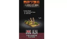 3-INCH MORTAR PLATOON - FLAMES OF WAR - BR729 - NEW