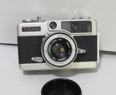 Cannon Demi EE17 Half Film Camera Lens SH 30mm 1:17 Untested