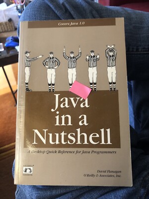 Java In A Nutshell sc David Flanagan 1996 O'Reilly Media PB VG