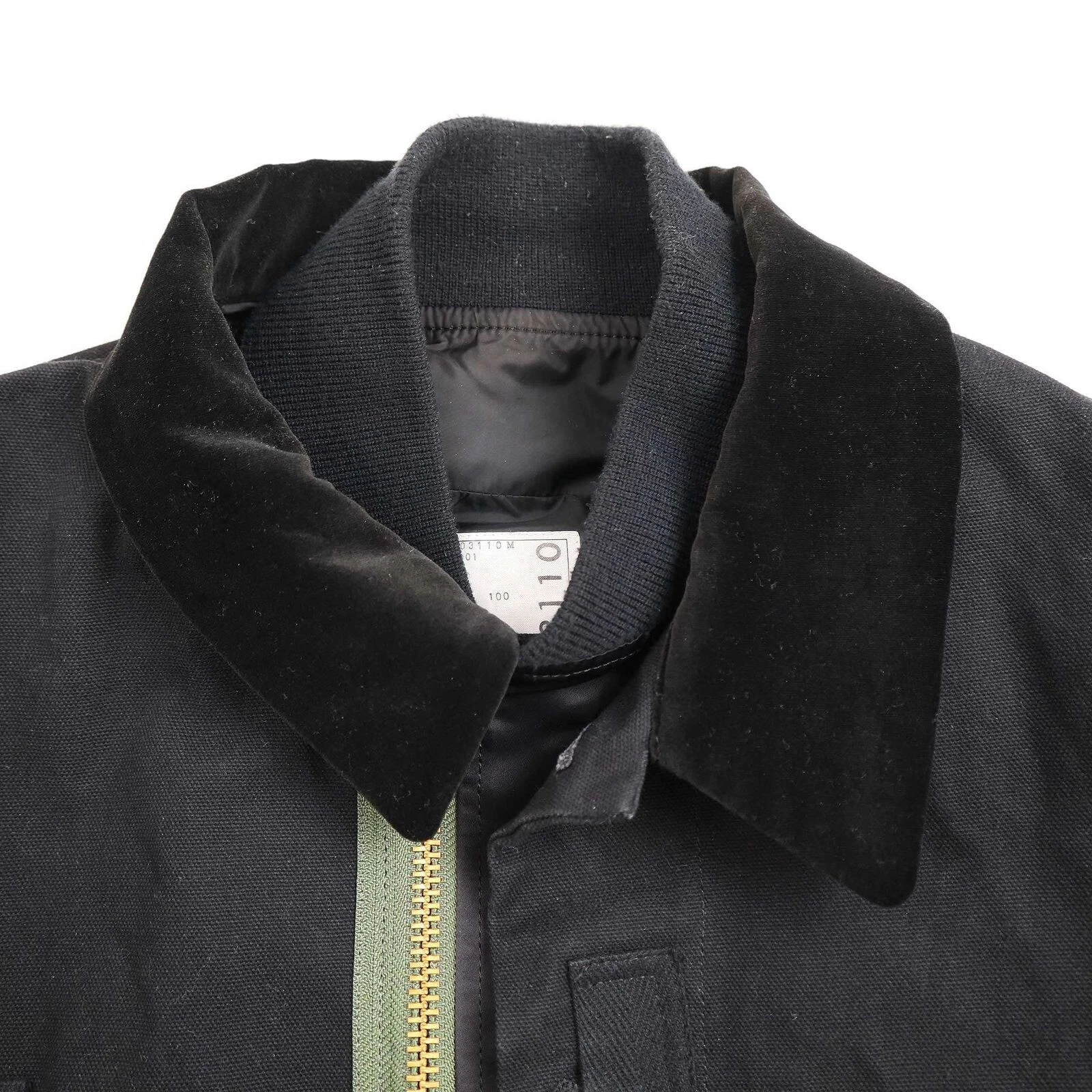 Giacca Sacai x Carhartt WIP Sakai Carhart 23AW MA 1 JK Michigan Mix usata MESC 0