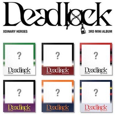 XDINARY HEROES [DEADLOCK] 3rd Mini Album COMPACT JUNGSU Ver/ CD+Book+Card+Poster