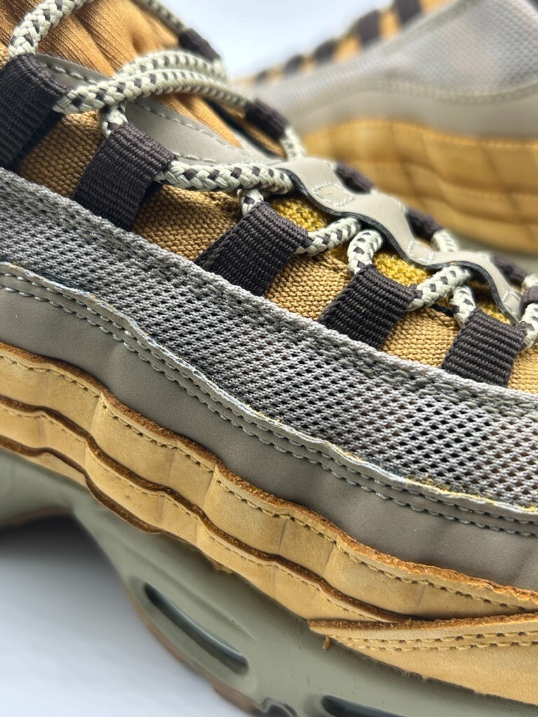 Nike Men\'s Air Max 95 Premium PRM 538416-700 Wheat Brown Running Shoes Size 11 Buy Nike Air Max 95 Premium  main image 4