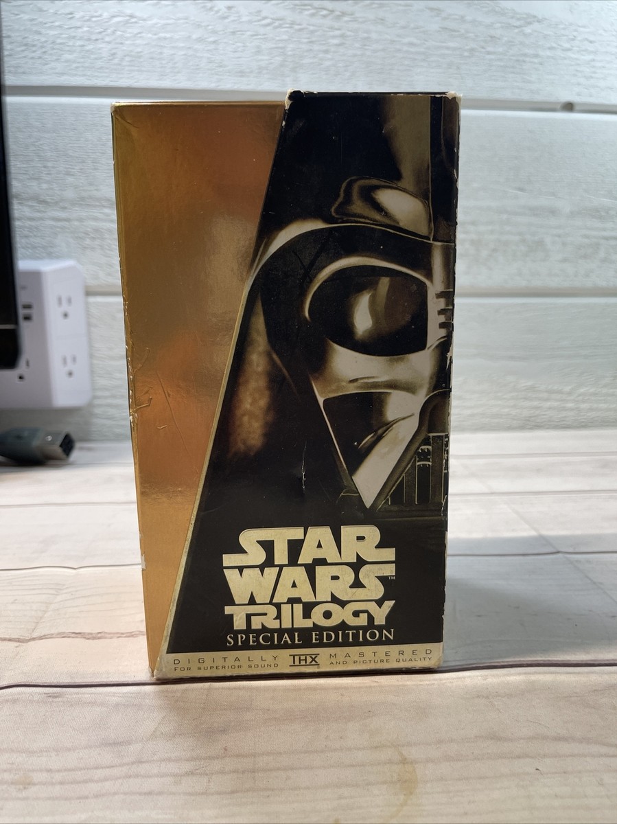 Star Wars Trilogy (VHS, 1997, Special Edition - 086162029301, 0