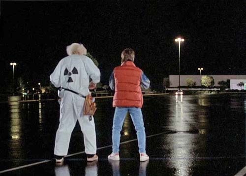 BACK TO THE FUTURE DOC BROWN Hi Quality Radiation JUMPSUIT COSTUME