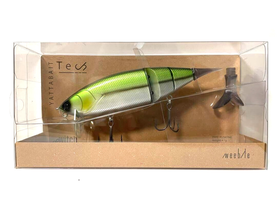 weeble YATTABAIT Tech KANABUN Color 1.65oz Swimbait Floating NEW Japan - Image 1