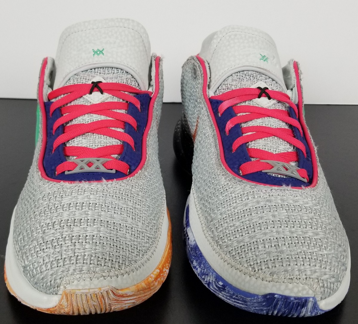 シューズ(男性用) Nike LeBron 20 \"Nike Lifer\" 28cm NIKE LEBRON XX 20 NIKE LIFER SILVER BLUE RED BASKETBALL NEW