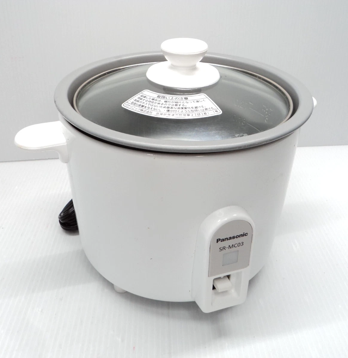 Panasonic SR-MC03 3-Cup Personal Rice Cooker Compact White, Made in Japan
Opens in a new window or t