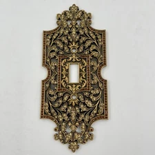 Edgar Berebi Swarovski Limited Edition 7450 Single Toggle Switch Plate Cover