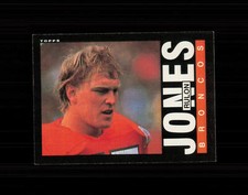 1985 Topps Football #243 Rulon Jones Denver Broncos