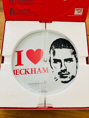 I ❤️ David Beckham Pepsi Get&Win Star Player Big Badge