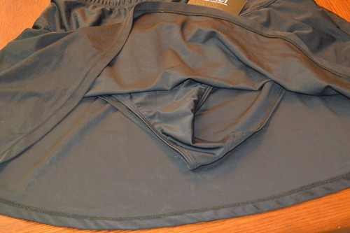 NWT Swim Skort Brief Under Skirt Black Women’s Size XXL - Picture 2 of 6