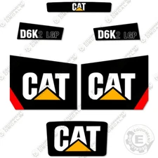 Fits Caterpillar D6K2 LGP Decal Kit Crawler Bulldozer Tractor - 7 Year 3M Vinyl 