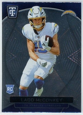 Ladd McConkey 2024 Panini Totally Certified #154 Rookie Los Angeles Chargers RC