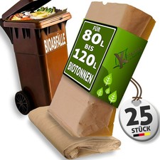 Biotonnenm&uuml;lls&auml;cke 80L - 120L, 25Stk M&uuml;llbeutel Biotonne, Biom&uuml;lls&auml;cke, M&uuml;llsack