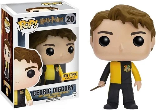 Funko Pop Harry Potter Cedric Diggory #20 Vinyl Figure New w/ protector