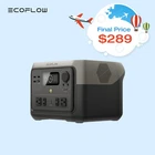 EcoFlow 499Wh Portable Power Station RIVER 2 Max 500 Solar Generator for Outdoor