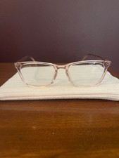 WARBY PARKER Welty M 600 52mm Rose Crystal Ey...