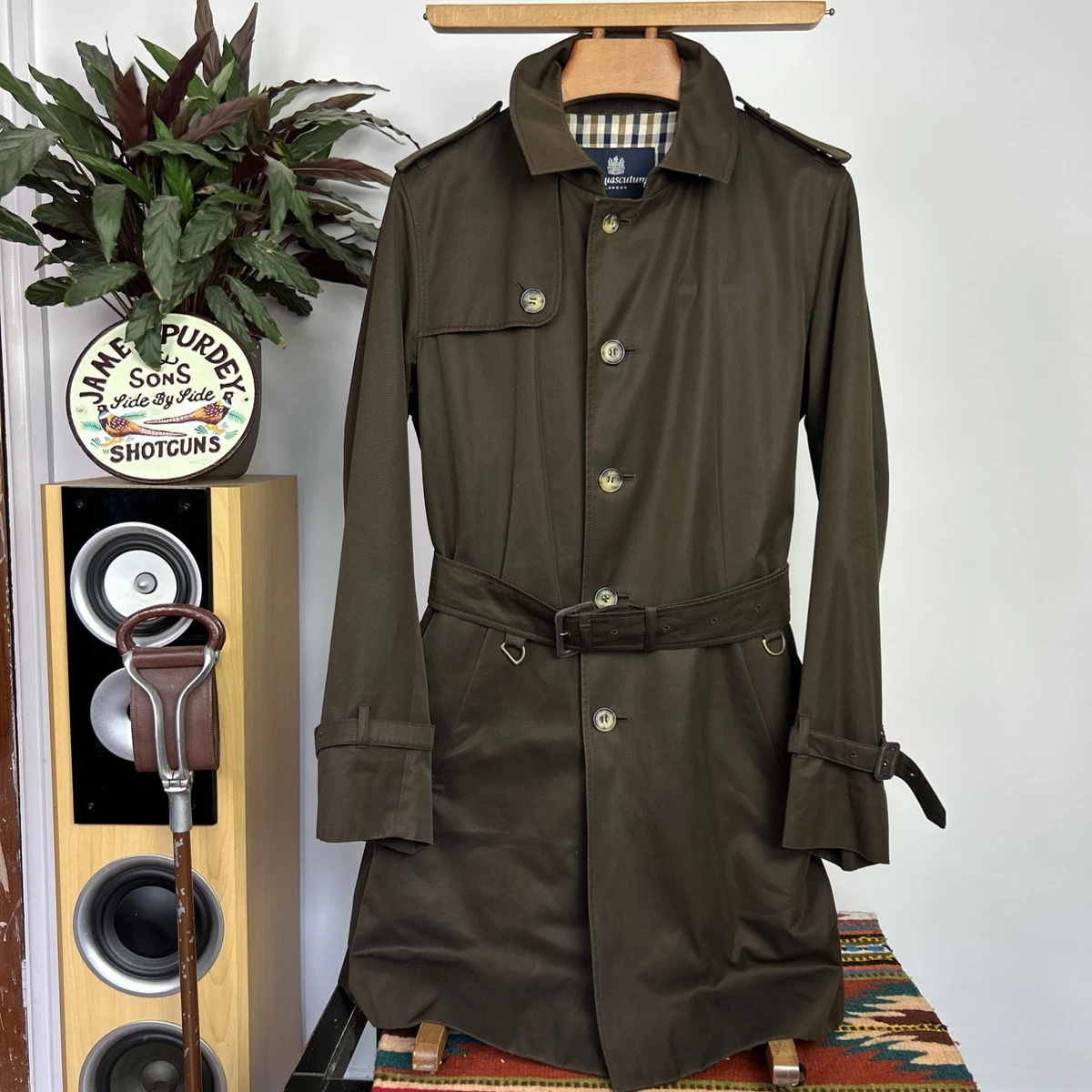 Aquascutum Men's Trench Coats for sale | eBay UK