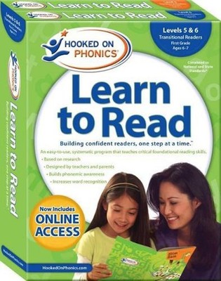 Hooked on Phonics Learn to Read - Levels 5&6 Complete, 3: Transitional Readers (