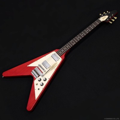 Gibson Custom Shop 1967 Flying V Korina w/Vibrola Cherry 2001 | eBay
