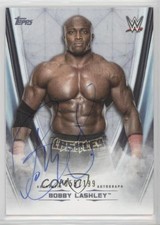 2020 Topps WWE Undisputed 55/199 Bobby Lashley #A-BOB Auto 8x7