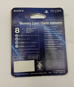 PS Vita Official Memory Card 8GB OEM 22039 - Sony PlayStation Vita **NEW**