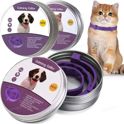 New Release Dog Calming Pheromone Collar Cat Relieve Anxiety Adjustable Comfort