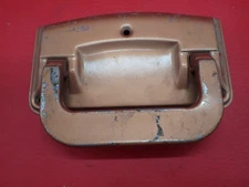 Vintage Funeral Casket Handle Huckle Bearer Coffin Hardware Metal