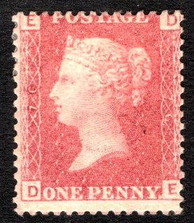 QV MINT 1D RED PLATE 76.