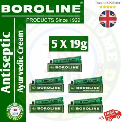Boroline Herbal Ointment Ayurvedic Antiseptic 5 x1 9g UK Seller
