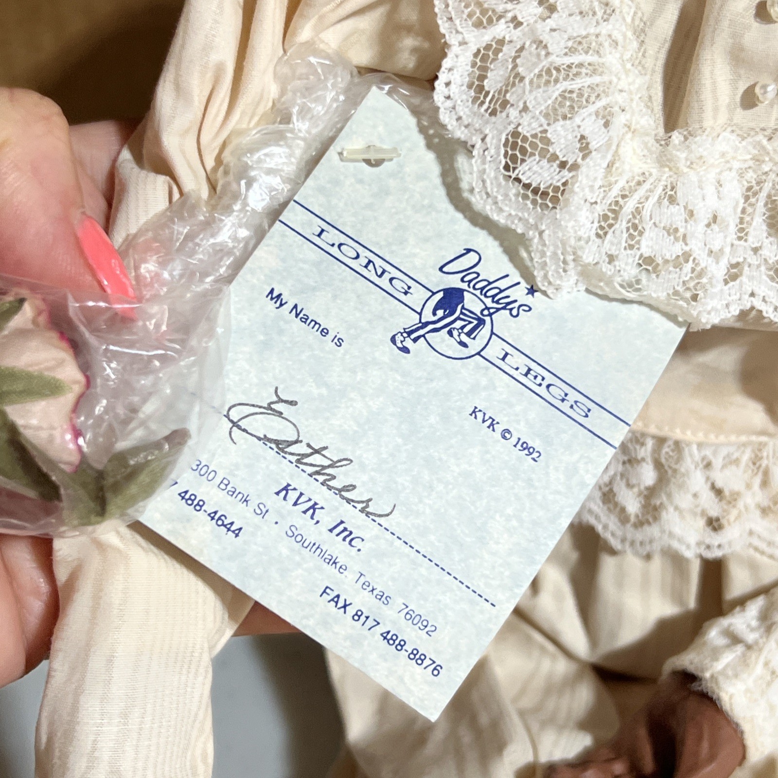 Daddys long leg legs limited Edition DLL93A 2012/3000 “Esther”  doll New In Box